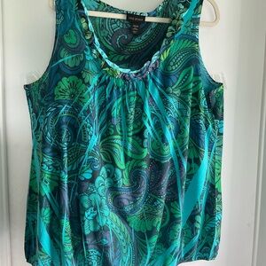 Lane Bryant women’s plus 22/24W embellished soft top